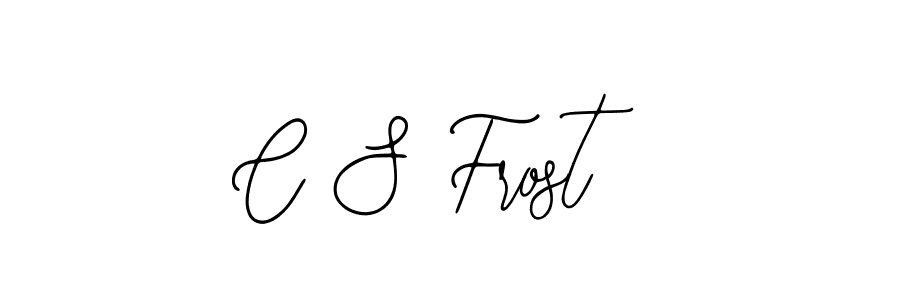 if you are searching for the best signature style for your name C S Frost. so please give up your signature search. here we have designed multiple signature styles  using Bearetta-2O07w. C S Frost signature style 12 images and pictures png