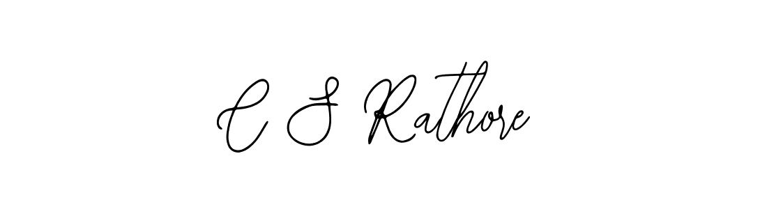 C S Rathore stylish signature style. Best Handwritten Sign (Bearetta-2O07w) for my name. Handwritten Signature Collection Ideas for my name C S Rathore. C S Rathore signature style 12 images and pictures png