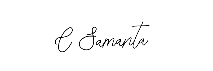 It looks lik you need a new signature style for name C Samanta. Design unique handwritten (Bearetta-2O07w) signature with our free signature maker in just a few clicks. C Samanta signature style 12 images and pictures png