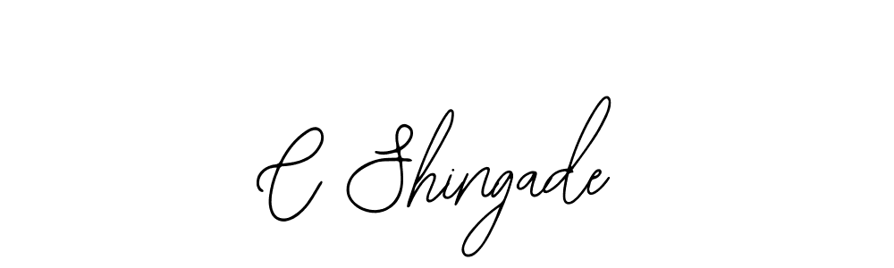 if you are searching for the best signature style for your name C Shingade. so please give up your signature search. here we have designed multiple signature styles  using Bearetta-2O07w. C Shingade signature style 12 images and pictures png