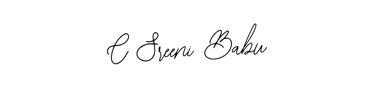 How to make C Sreeni Babu signature? Bearetta-2O07w is a professional autograph style. Create handwritten signature for C Sreeni Babu name. C Sreeni Babu signature style 12 images and pictures png
