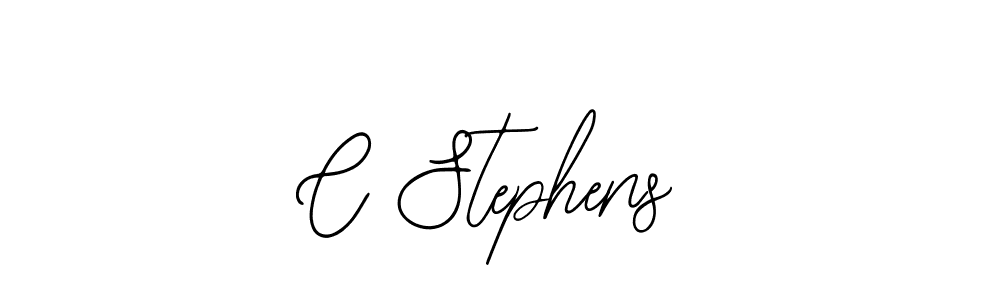 You should practise on your own different ways (Bearetta-2O07w) to write your name (C Stephens) in signature. don't let someone else do it for you. C Stephens signature style 12 images and pictures png