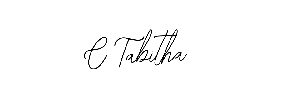 Make a beautiful signature design for name C Tabitha. Use this online signature maker to create a handwritten signature for free. C Tabitha signature style 12 images and pictures png