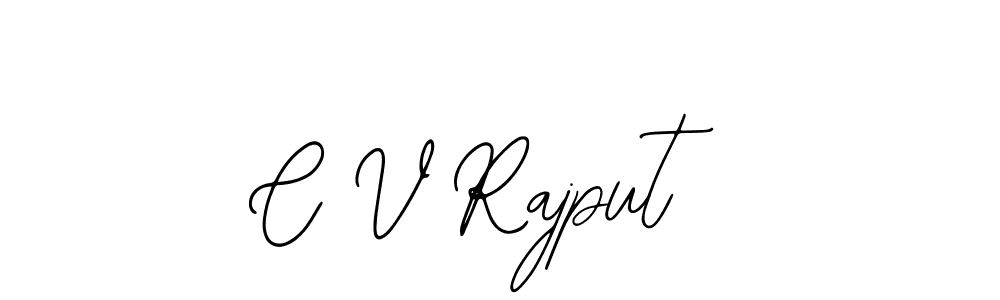 How to Draw C V Rajput signature style? Bearetta-2O07w is a latest design signature styles for name C V Rajput. C V Rajput signature style 12 images and pictures png