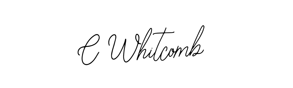 Design your own signature with our free online signature maker. With this signature software, you can create a handwritten (Bearetta-2O07w) signature for name C Whitcomb. C Whitcomb signature style 12 images and pictures png