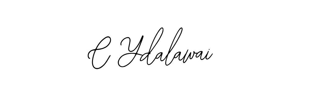 Make a beautiful signature design for name C Ydalawai. Use this online signature maker to create a handwritten signature for free. C Ydalawai signature style 12 images and pictures png
