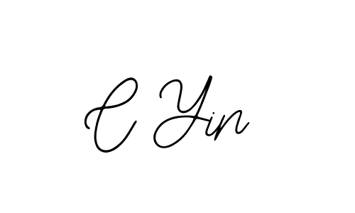 Create a beautiful signature design for name C Yin. With this signature (Bearetta-2O07w) fonts, you can make a handwritten signature for free. C Yin signature style 12 images and pictures png