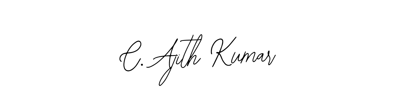 How to make C. Ajith Kumar signature? Bearetta-2O07w is a professional autograph style. Create handwritten signature for C. Ajith Kumar name. C. Ajith Kumar signature style 12 images and pictures png