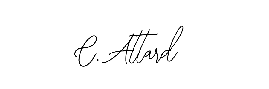 Design your own signature with our free online signature maker. With this signature software, you can create a handwritten (Bearetta-2O07w) signature for name C. Attard. C. Attard signature style 12 images and pictures png