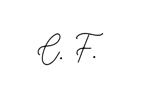 You should practise on your own different ways (Bearetta-2O07w) to write your name (C. F.) in signature. don't let someone else do it for you. C. F. signature style 12 images and pictures png