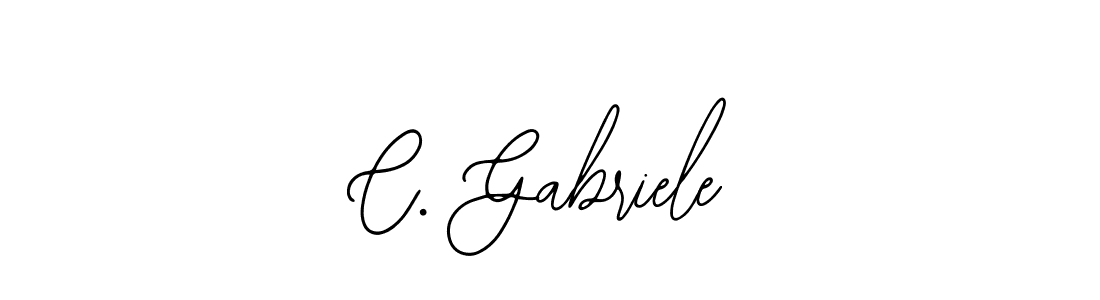 Make a short C. Gabriele signature style. Manage your documents anywhere anytime using Bearetta-2O07w. Create and add eSignatures, submit forms, share and send files easily. C. Gabriele signature style 12 images and pictures png