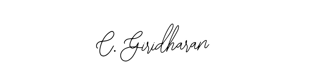 Also we have C. Giridharan name is the best signature style. Create professional handwritten signature collection using Bearetta-2O07w autograph style. C. Giridharan signature style 12 images and pictures png