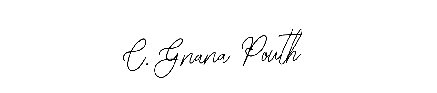 Best and Professional Signature Style for C. Gnana Pouth. Bearetta-2O07w Best Signature Style Collection. C. Gnana Pouth signature style 12 images and pictures png