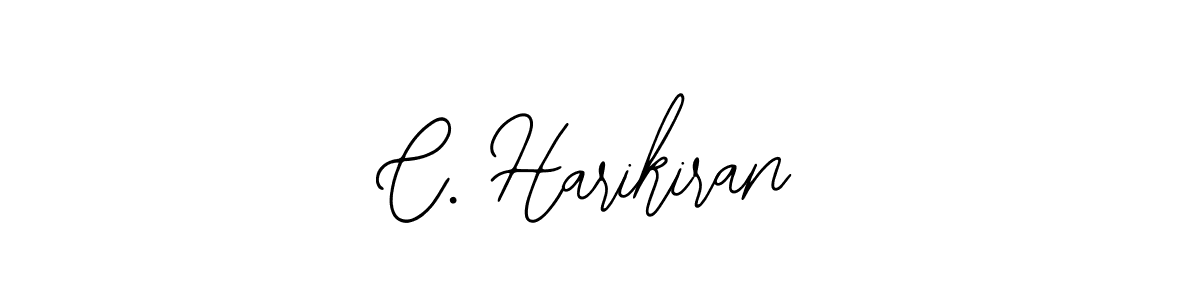 How to make C. Harikiran name signature. Use Bearetta-2O07w style for creating short signs online. This is the latest handwritten sign. C. Harikiran signature style 12 images and pictures png