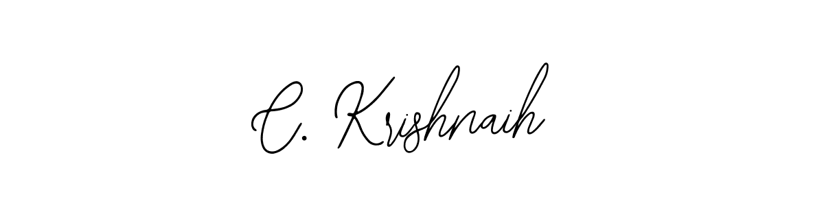 You should practise on your own different ways (Bearetta-2O07w) to write your name (C. Krishnaih) in signature. don't let someone else do it for you. C. Krishnaih signature style 12 images and pictures png