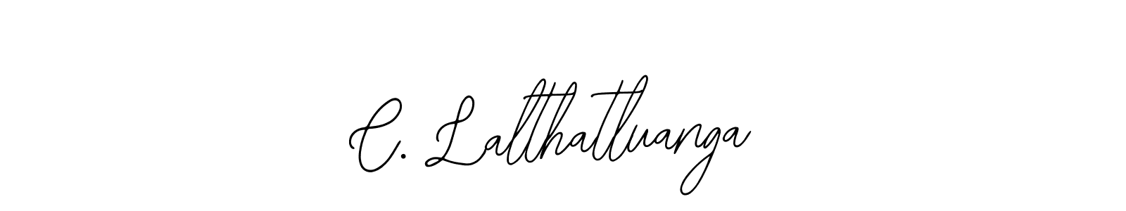 Also You can easily find your signature by using the search form. We will create C. Lalthatluanga name handwritten signature images for you free of cost using Bearetta-2O07w sign style. C. Lalthatluanga signature style 12 images and pictures png