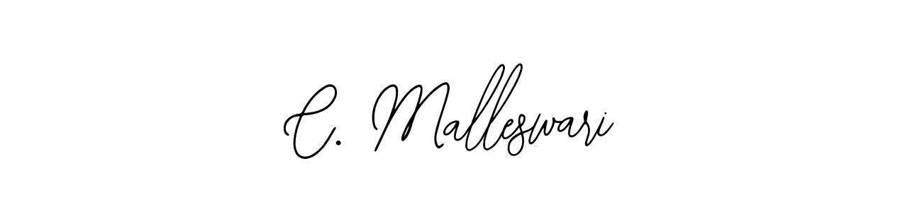 Create a beautiful signature design for name C. Malleswari. With this signature (Bearetta-2O07w) fonts, you can make a handwritten signature for free. C. Malleswari signature style 12 images and pictures png