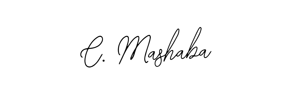 You should practise on your own different ways (Bearetta-2O07w) to write your name (C. Mashaba) in signature. don't let someone else do it for you. C. Mashaba signature style 12 images and pictures png