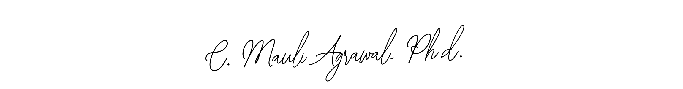 C. Mauli Agrawal, Ph.d. stylish signature style. Best Handwritten Sign (Bearetta-2O07w) for my name. Handwritten Signature Collection Ideas for my name C. Mauli Agrawal, Ph.d.. C. Mauli Agrawal, Ph.d. signature style 12 images and pictures png