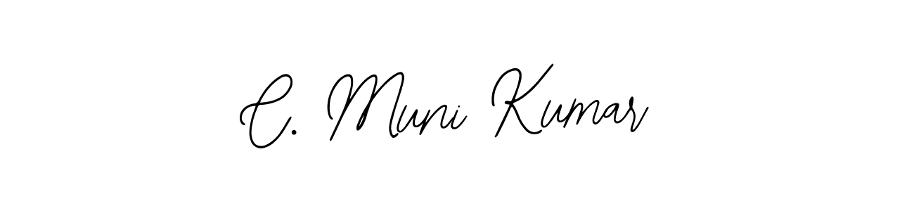 Bearetta-2O07w is a professional signature style that is perfect for those who want to add a touch of class to their signature. It is also a great choice for those who want to make their signature more unique. Get C. Muni Kumar name to fancy signature for free. C. Muni Kumar signature style 12 images and pictures png