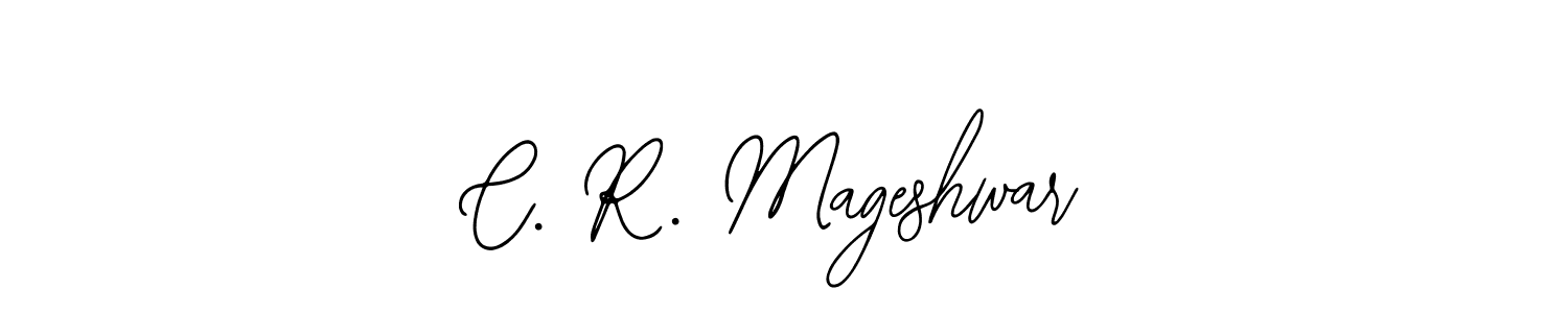 Design your own signature with our free online signature maker. With this signature software, you can create a handwritten (Bearetta-2O07w) signature for name C. R. Mageshwar. C. R. Mageshwar signature style 12 images and pictures png