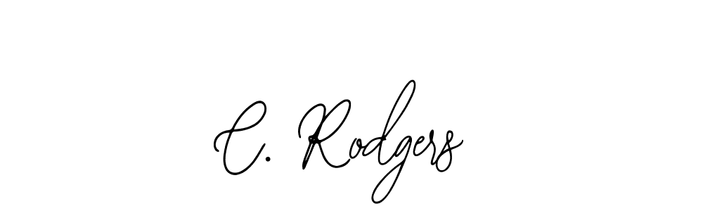 How to make C. Rodgers name signature. Use Bearetta-2O07w style for creating short signs online. This is the latest handwritten sign. C. Rodgers signature style 12 images and pictures png
