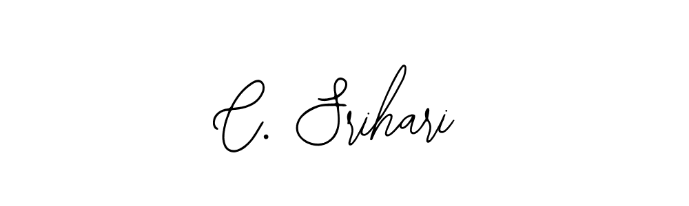 Design your own signature with our free online signature maker. With this signature software, you can create a handwritten (Bearetta-2O07w) signature for name C. Srihari. C. Srihari signature style 12 images and pictures png