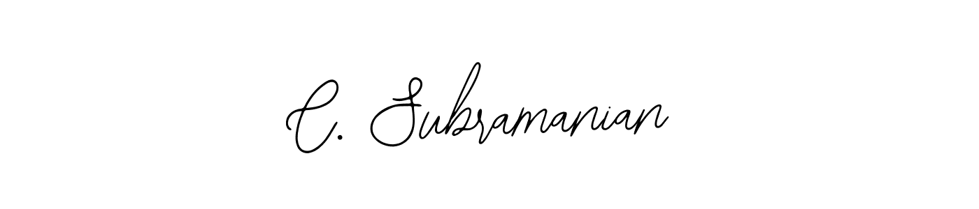 How to make C. Subramanian signature? Bearetta-2O07w is a professional autograph style. Create handwritten signature for C. Subramanian name. C. Subramanian signature style 12 images and pictures png