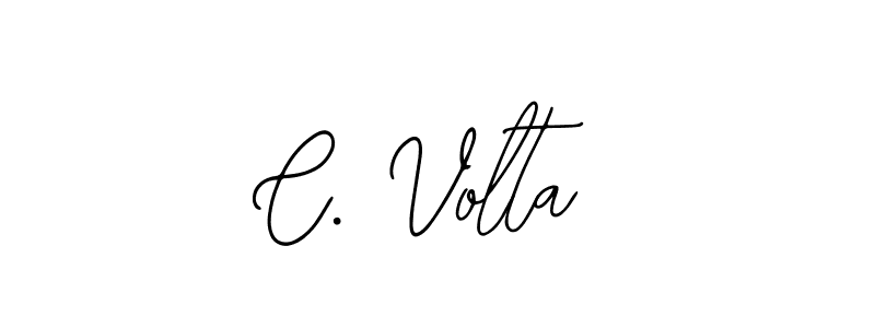 Also we have C. Volta name is the best signature style. Create professional handwritten signature collection using Bearetta-2O07w autograph style. C. Volta signature style 12 images and pictures png