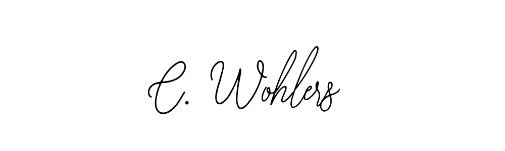 How to make C. Wohlers signature? Bearetta-2O07w is a professional autograph style. Create handwritten signature for C. Wohlers name. C. Wohlers signature style 12 images and pictures png