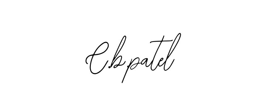 How to Draw C.b.patel signature style? Bearetta-2O07w is a latest design signature styles for name C.b.patel. C.b.patel signature style 12 images and pictures png