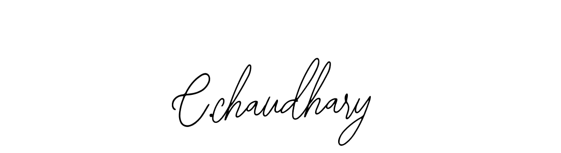 C.chaudhary stylish signature style. Best Handwritten Sign (Bearetta-2O07w) for my name. Handwritten Signature Collection Ideas for my name C.chaudhary. C.chaudhary signature style 12 images and pictures png