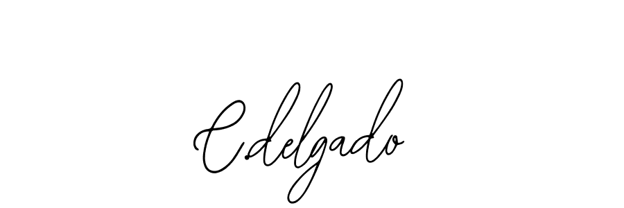 You should practise on your own different ways (Bearetta-2O07w) to write your name (C.delgado) in signature. don't let someone else do it for you. C.delgado signature style 12 images and pictures png