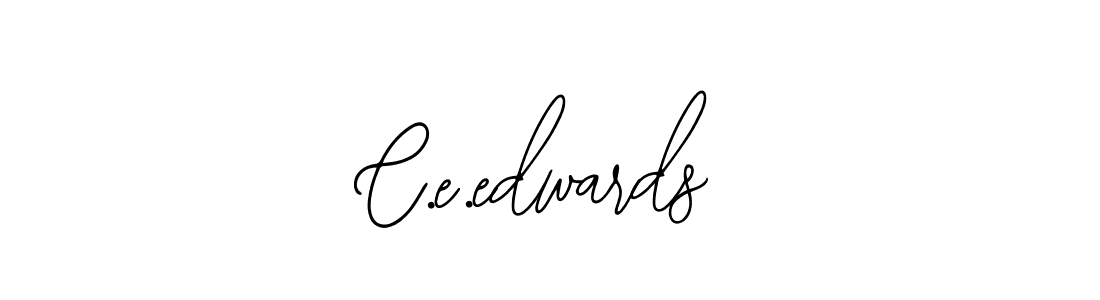 C.e.edwards stylish signature style. Best Handwritten Sign (Bearetta-2O07w) for my name. Handwritten Signature Collection Ideas for my name C.e.edwards. C.e.edwards signature style 12 images and pictures png