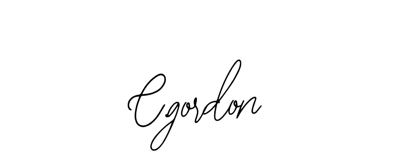 Also we have C.gordon name is the best signature style. Create professional handwritten signature collection using Bearetta-2O07w autograph style. C.gordon signature style 12 images and pictures png