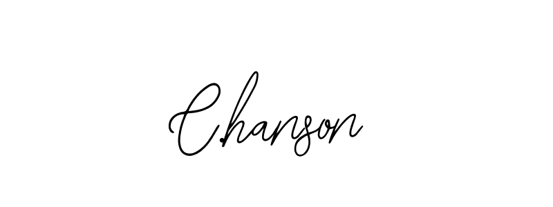 How to make C.hanson name signature. Use Bearetta-2O07w style for creating short signs online. This is the latest handwritten sign. C.hanson signature style 12 images and pictures png