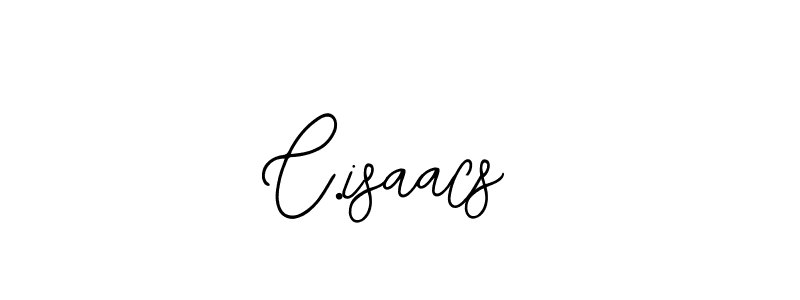 How to make C.isaacs name signature. Use Bearetta-2O07w style for creating short signs online. This is the latest handwritten sign. C.isaacs signature style 12 images and pictures png