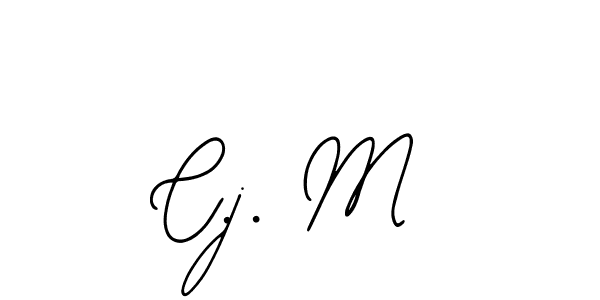 Use a signature maker to create a handwritten signature online. With this signature software, you can design (Bearetta-2O07w) your own signature for name C.j. M. C.j. M signature style 12 images and pictures png