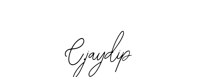 C.jaydip stylish signature style. Best Handwritten Sign (Bearetta-2O07w) for my name. Handwritten Signature Collection Ideas for my name C.jaydip. C.jaydip signature style 12 images and pictures png