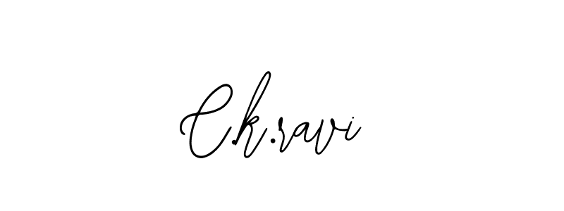 Create a beautiful signature design for name C.k.ravi. With this signature (Bearetta-2O07w) fonts, you can make a handwritten signature for free. C.k.ravi signature style 12 images and pictures png