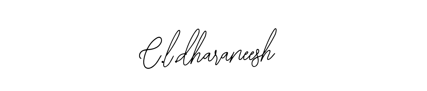 Also You can easily find your signature by using the search form. We will create C.l.dharaneesh name handwritten signature images for you free of cost using Bearetta-2O07w sign style. C.l.dharaneesh signature style 12 images and pictures png