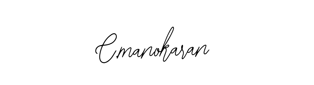 How to make C.manokaran signature? Bearetta-2O07w is a professional autograph style. Create handwritten signature for C.manokaran name. C.manokaran signature style 12 images and pictures png