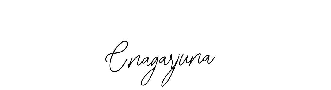 Design your own signature with our free online signature maker. With this signature software, you can create a handwritten (Bearetta-2O07w) signature for name C.nagarjuna. C.nagarjuna signature style 12 images and pictures png