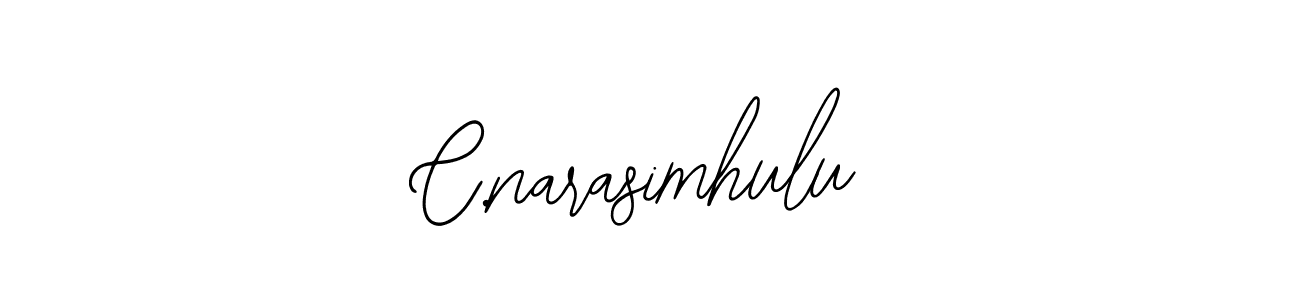 Create a beautiful signature design for name C.narasimhulu. With this signature (Bearetta-2O07w) fonts, you can make a handwritten signature for free. C.narasimhulu signature style 12 images and pictures png