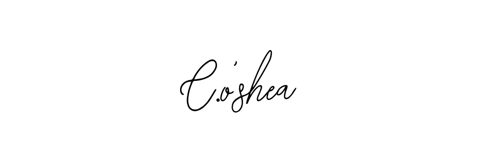 Design your own signature with our free online signature maker. With this signature software, you can create a handwritten (Bearetta-2O07w) signature for name C.o’shea. C.o’shea signature style 12 images and pictures png