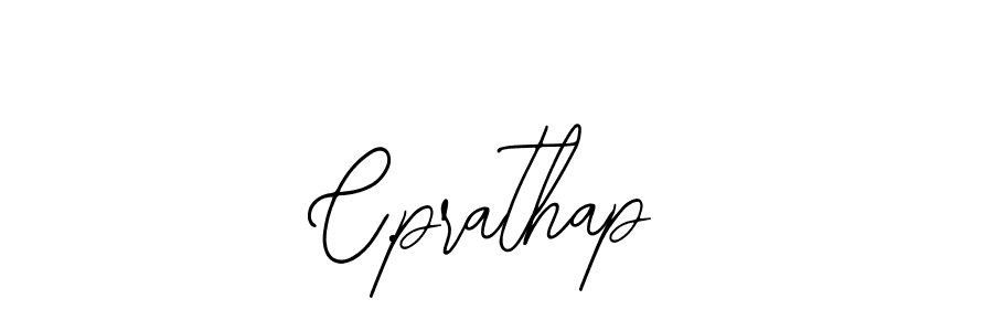 if you are searching for the best signature style for your name C.prathap. so please give up your signature search. here we have designed multiple signature styles  using Bearetta-2O07w. C.prathap signature style 12 images and pictures png