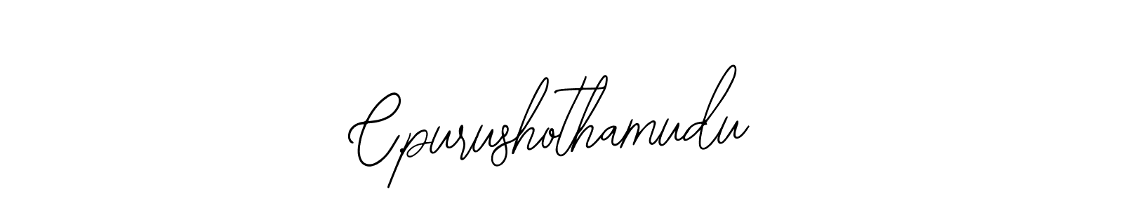 Use a signature maker to create a handwritten signature online. With this signature software, you can design (Bearetta-2O07w) your own signature for name C.purushothamudu. C.purushothamudu signature style 12 images and pictures png