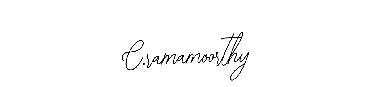 Make a beautiful signature design for name C.ramamoorthy. Use this online signature maker to create a handwritten signature for free. C.ramamoorthy signature style 12 images and pictures png