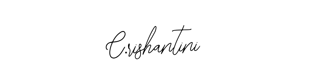 Make a beautiful signature design for name C.rishantini. With this signature (Bearetta-2O07w) style, you can create a handwritten signature for free. C.rishantini signature style 12 images and pictures png