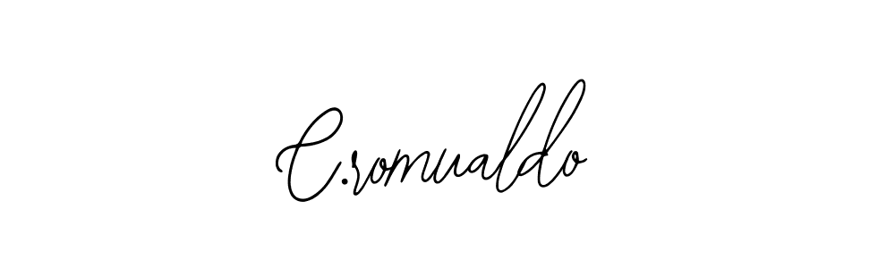 Use a signature maker to create a handwritten signature online. With this signature software, you can design (Bearetta-2O07w) your own signature for name C.romualdo. C.romualdo signature style 12 images and pictures png